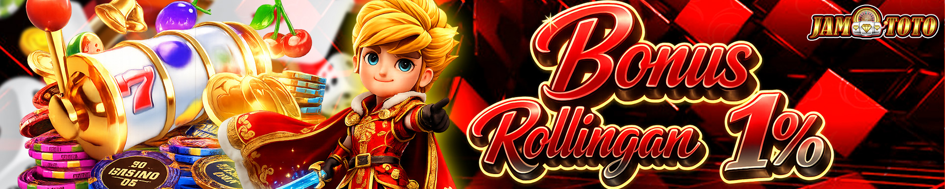 Jamtoto Bonus Rollingan 1% Setiap Hari
